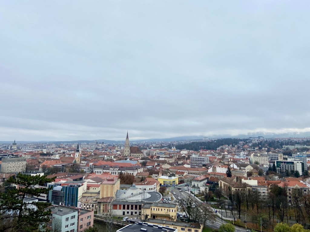 Cluj Napoca from the top