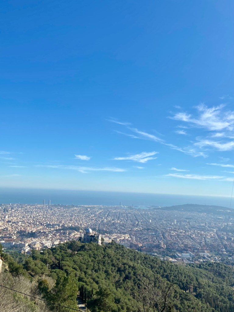 tibidabo mountain barcelona