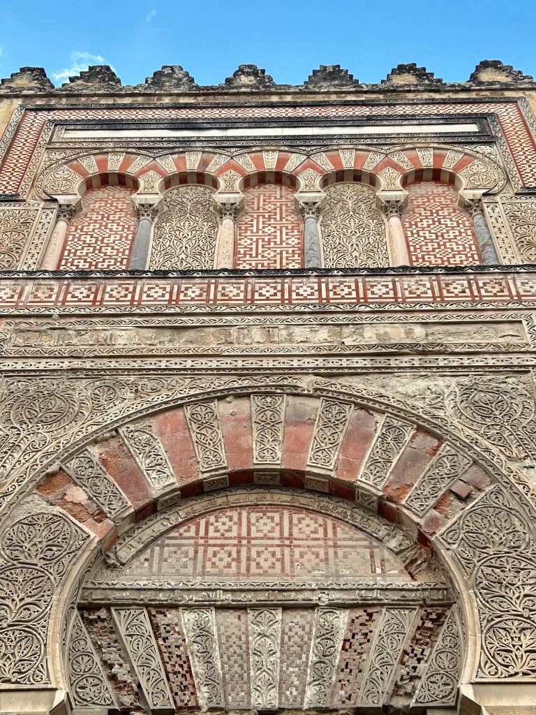 Details of the mezquita in cordoba