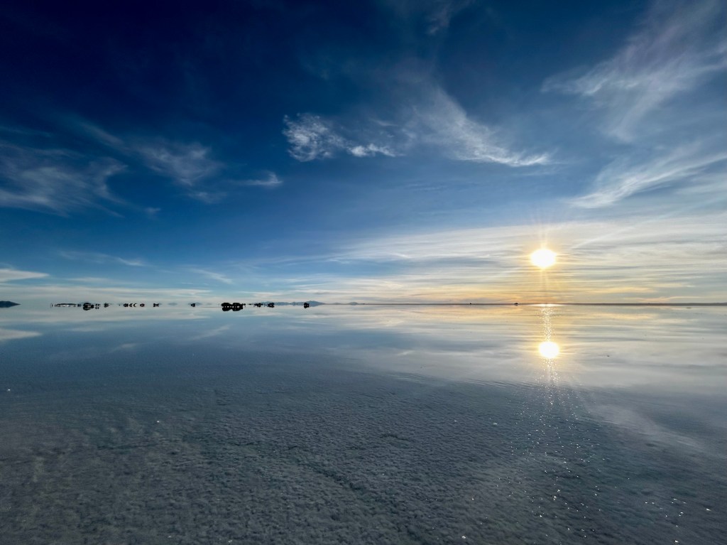 Salar de Uyuni mirror effect